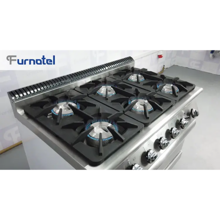 6-Burner Gas Range with Gas Oven