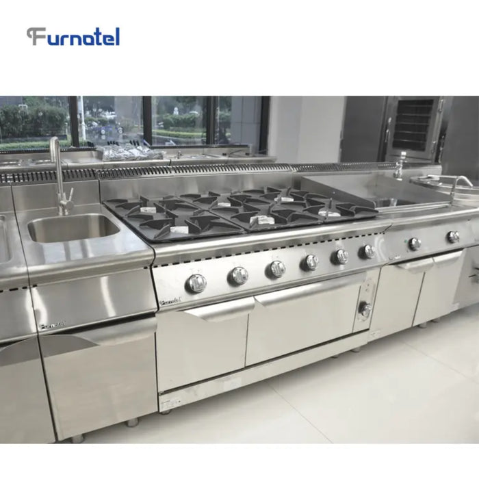 Commercial Gas Cooking Range Stove