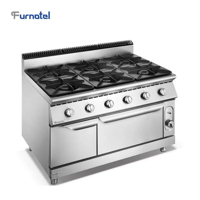 6-Burner Gas Range with Gas Oven